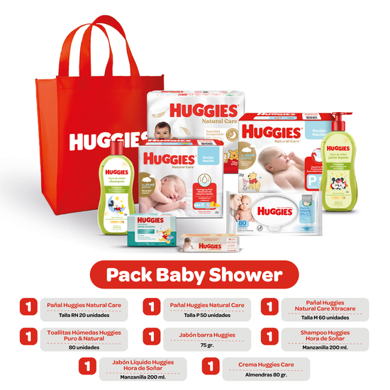 Pack Baby Shower Natural Care